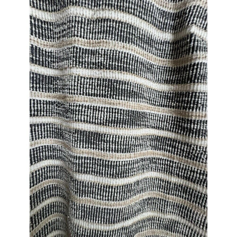 Ann Taylor Textured Stripe Short Sleeve Shift Dress Women’s M - Picture 6 of 6